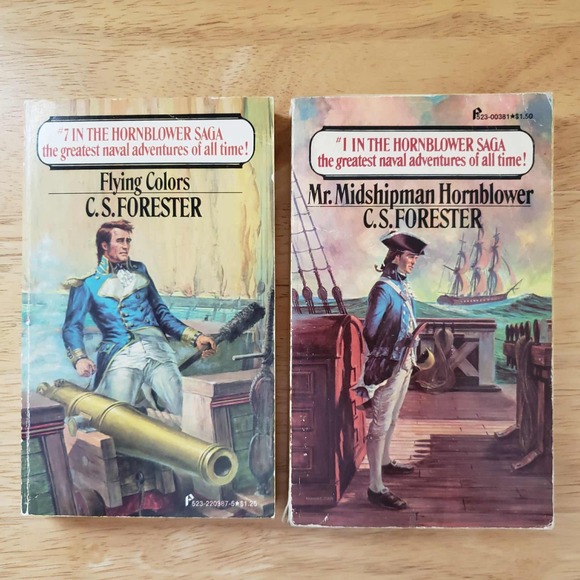 Other - Hornblower Saga Lot of 2‎ Paperbacks – Reading Copies – C.S. Forester Vintage